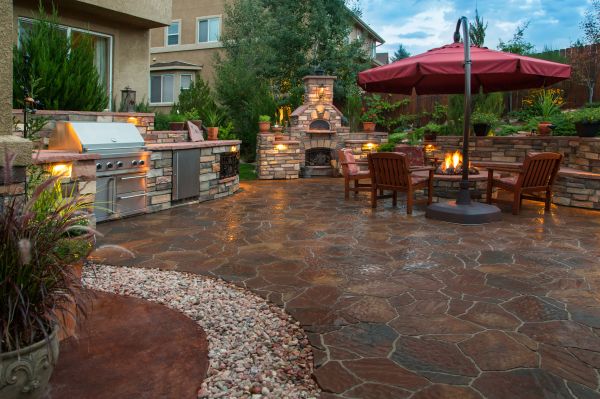 Stone Patio Construction in Naperville