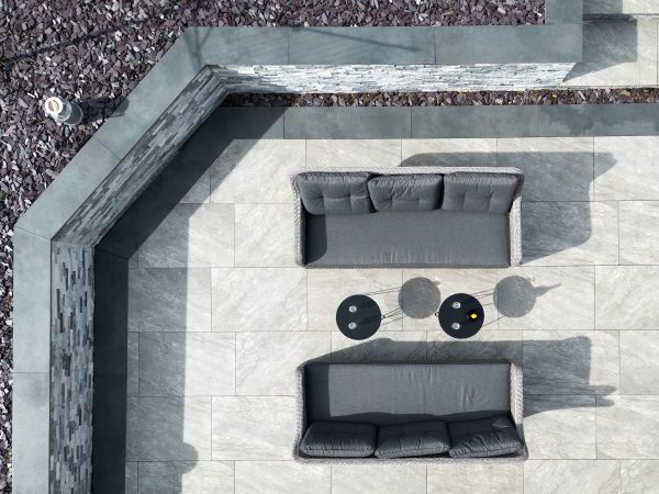 Porcelain Patio Installation in Naperville